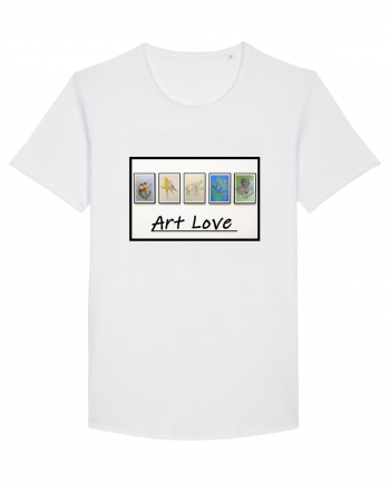 Iubire pentru arta Art love White