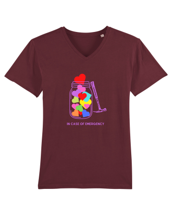SHARE LOVE Burgundy