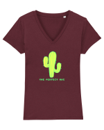 HUG ME Tricou mânecă scurtă guler V Damă Evoker