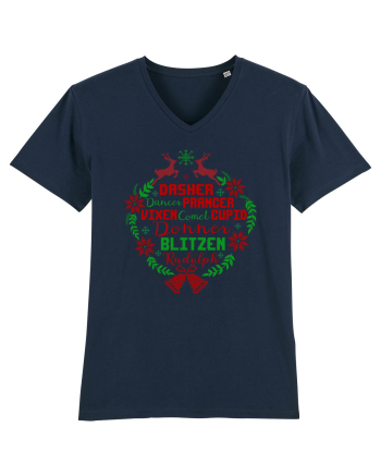 Dasher Dancer Prancer Vixen Blitzen Cupid Comet Donner Rudolph French Navy