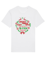 Dasher Dancer Prancer Vixen Blitzen Cupid Comet Donner Rudolph Tricou mânecă scurtă Unisex Rocker