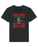 Here Comes Santa Floss Tricou mânecă scurtă Unisex Rocker