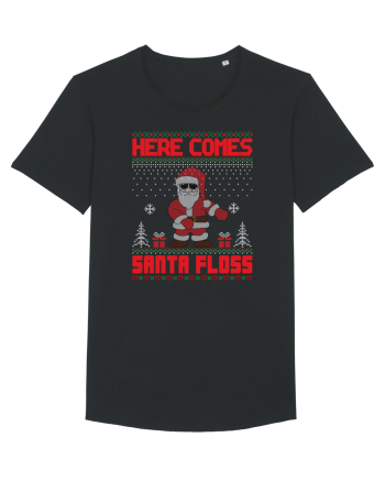 Here Comes Santa Floss Black
