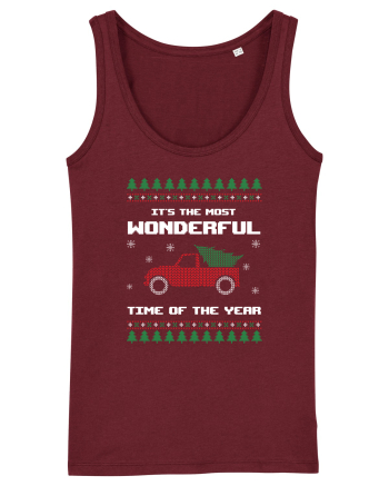 It's the most wonderful time of the year Burgundy