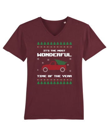 It's the most wonderful time of the year Burgundy