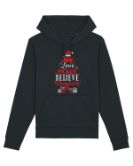 Joy Love Peace Believe Christmas Hanorac Unisex Drummer