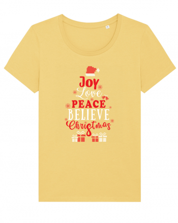 Joy Love Peace Believe Christmas Jojoba