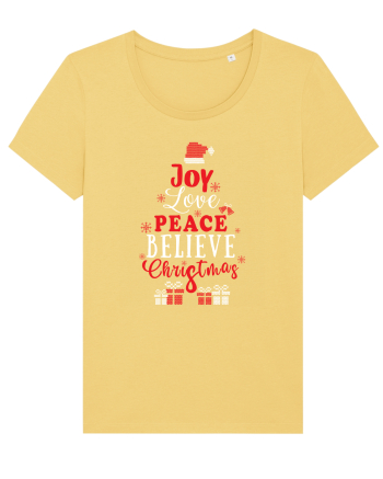 Joy Love Peace Believe Christmas Jojoba