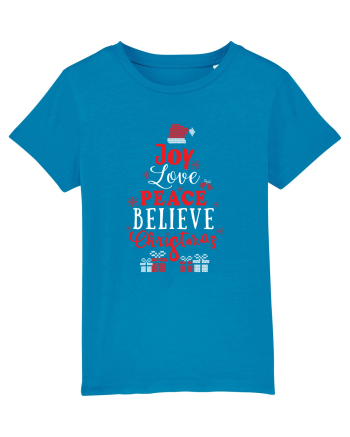 Joy Love Peace Believe Christmas Azur