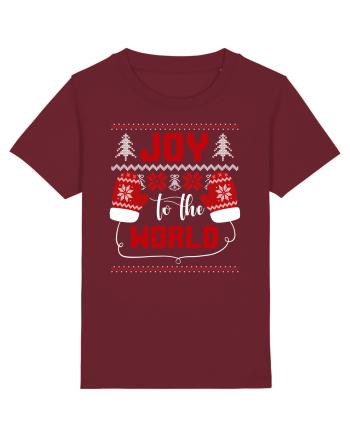 Joy To The World Burgundy