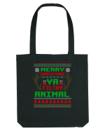 Merry Christmas Ya Filthy Animal Sacoșă textilă