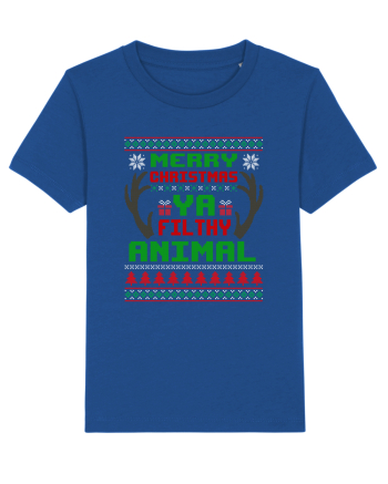 Merry Christmas Ya Filthy Animal Majorelle Blue