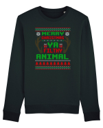 Merry Christmas Ya Filthy Animal Bluză mânecă lungă Unisex Rise