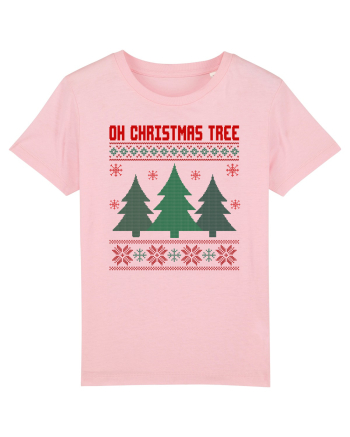 Oh Christmas Tree Cotton Pink