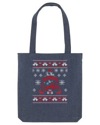 Tis the Season to Sparkle Midnight Blue