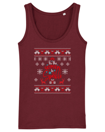Tis the Season to Sparkle Burgundy