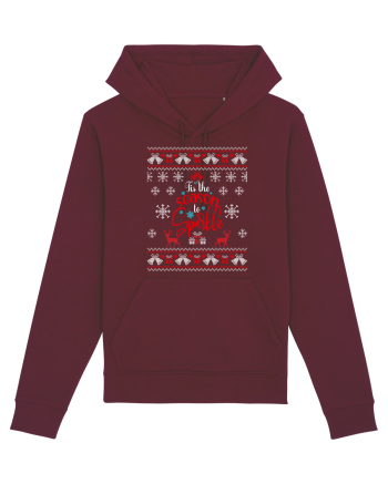 Tis the Season to Sparkle Burgundy