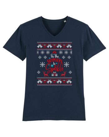 Tis the Season to Sparkle French Navy