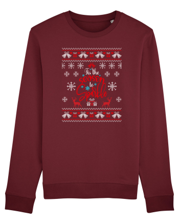 Tis the Season to Sparkle Burgundy