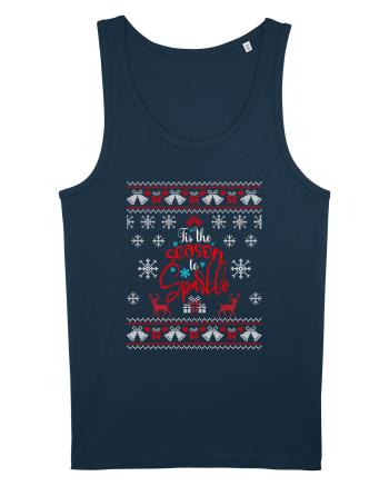 Tis the Season to Sparkle Navy