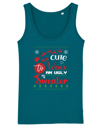 Too cute to wear an ugly sweater Ocean Depth