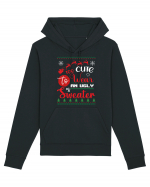 Too cute to wear an ugly sweater Hanorac Unisex Drummer