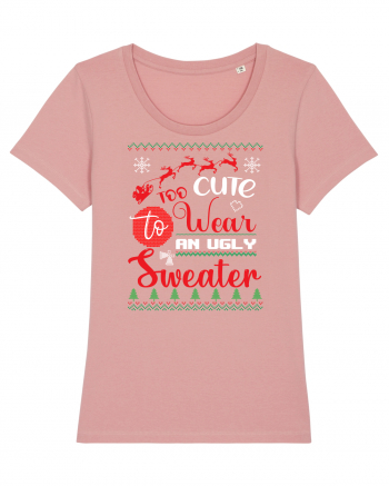 Too cute to wear an ugly sweater Canyon Pink