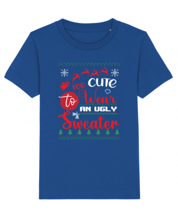Too cute to wear an ugly sweater Majorelle Blue
