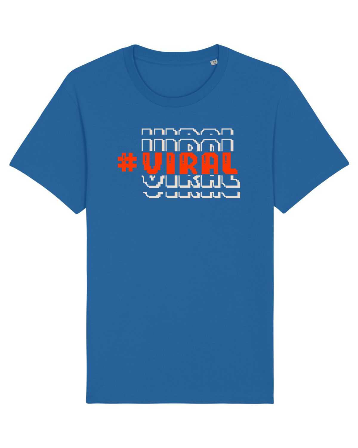 Tricou mânecă scurtă Unisex Rocker Royal Blue
