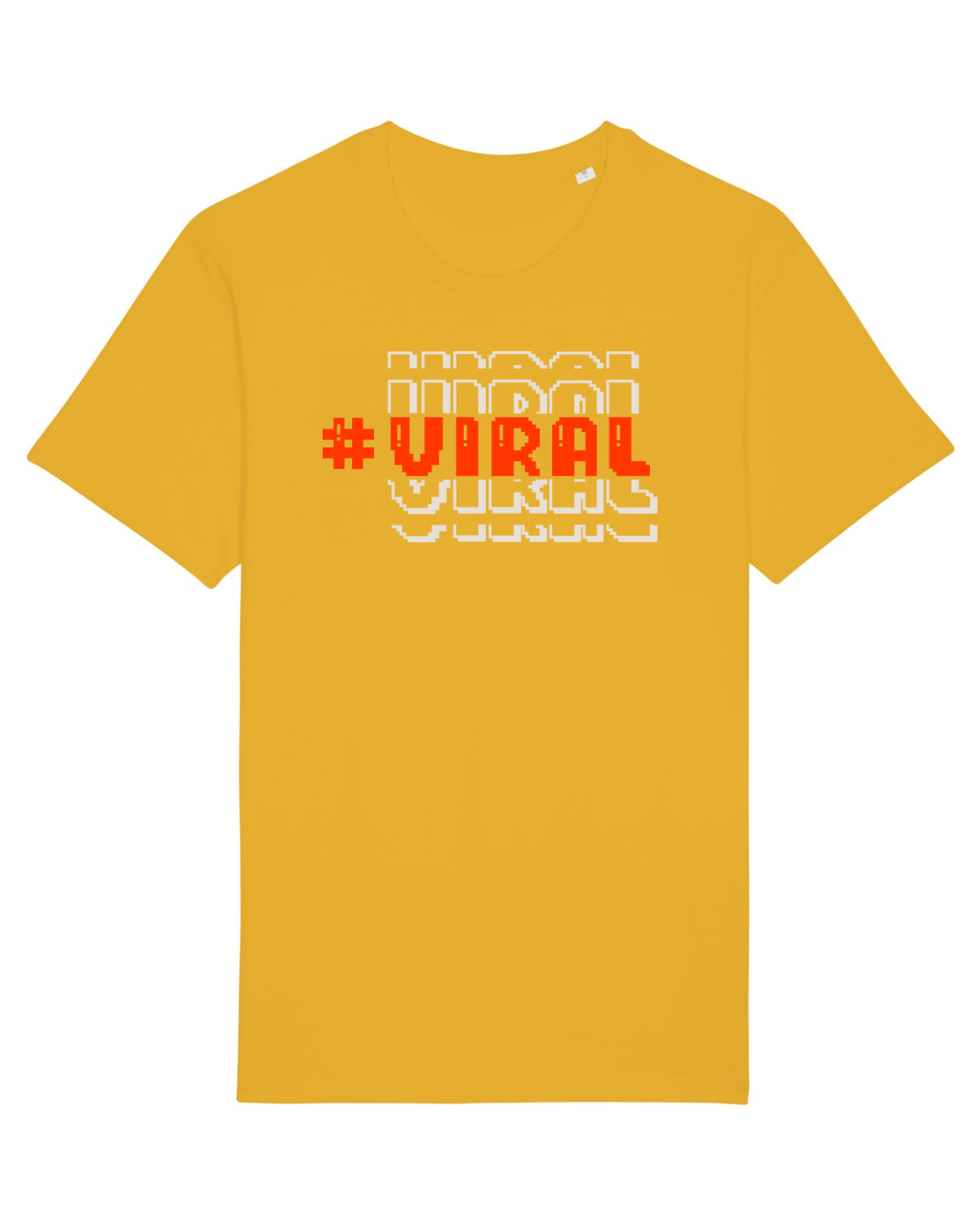 Tricou mânecă scurtă Unisex Rocker Spectra Yellow