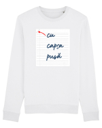 Cu capsa pusă Bluză mânecă lungă Unisex Rise