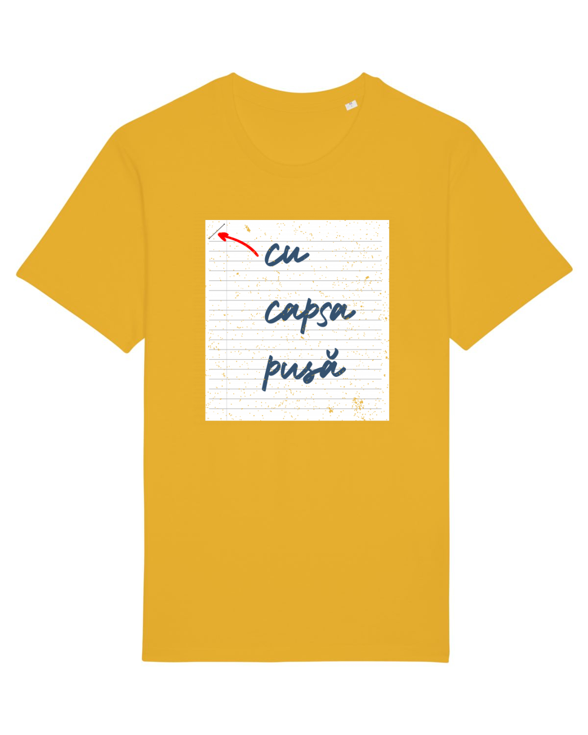 Tricou mânecă scurtă Unisex Rocker Spectra Yellow