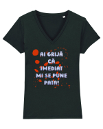 Mi se pune pata Tricou mânecă scurtă guler V Damă Evoker