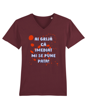 Mi se pune pata Burgundy