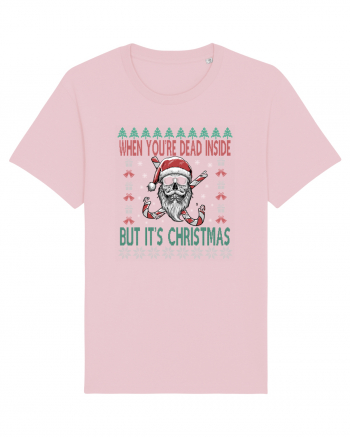 When You're Dead Inside But It's Christmas Cotton Pink