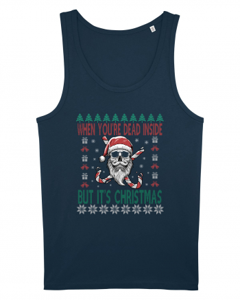 When You're Dead Inside But It's Christmas Navy