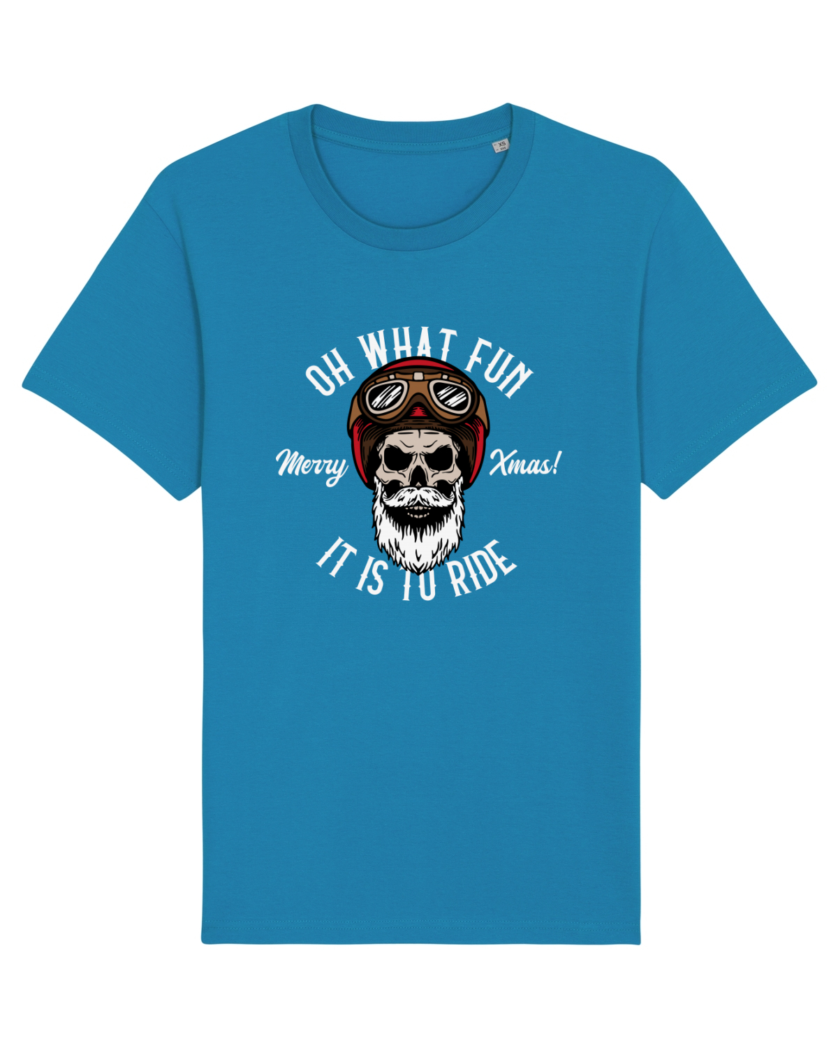Tricou mânecă scurtă Unisex Rocker Azur