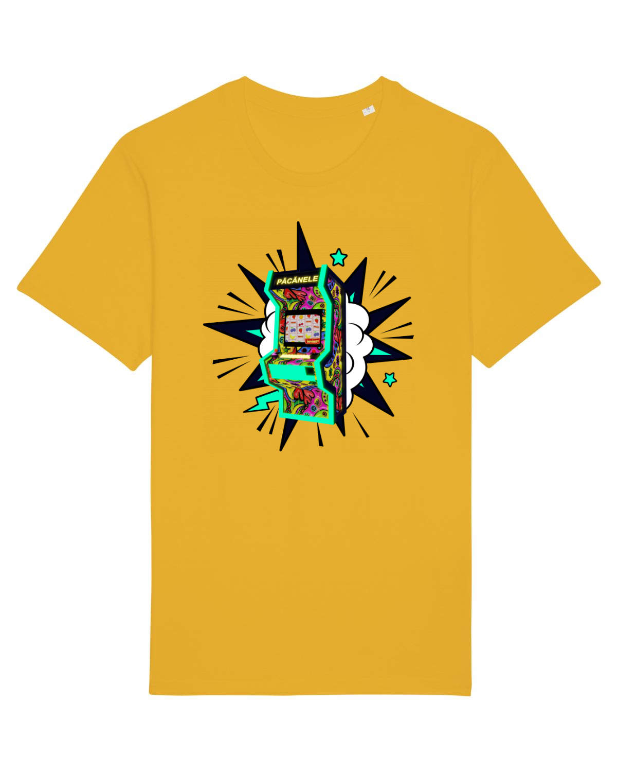 Tricou mânecă scurtă Unisex Rocker Spectra Yellow
