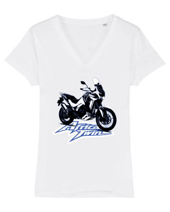 Adventure motorcycles are fun Africa Twin 1 White