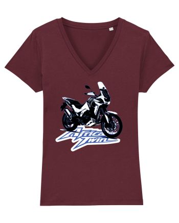 Adventure motorcycles are fun Africa Twin 1 Burgundy
