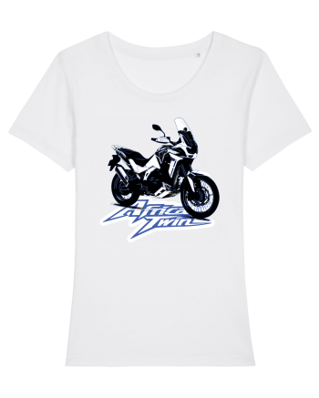 Adventure motorcycles are fun Africa Twin 1 White