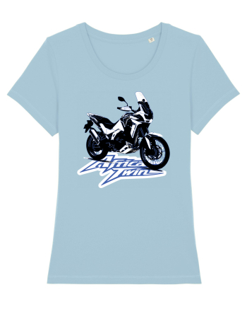 Adventure motorcycles are fun Africa Twin 1 Sky Blue
