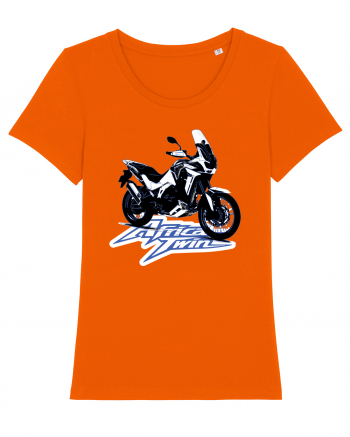 Adventure motorcycles are fun Africa Twin 1 Bright Orange
