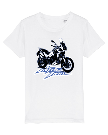 Adventure motorcycles are fun Africa Twin 1 White