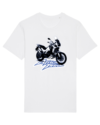 Adventure motorcycles are fun Africa Twin 1 White