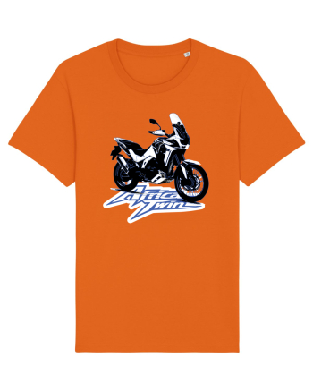 Adventure motorcycles are fun Africa Twin 1 Bright Orange