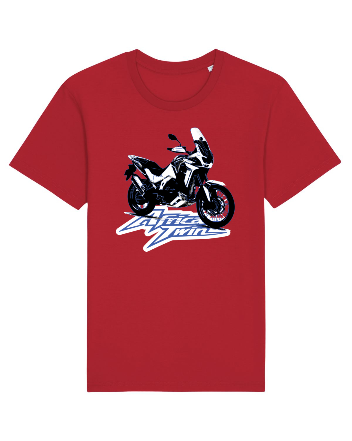 Tricou mânecă scurtă Unisex Rocker Red