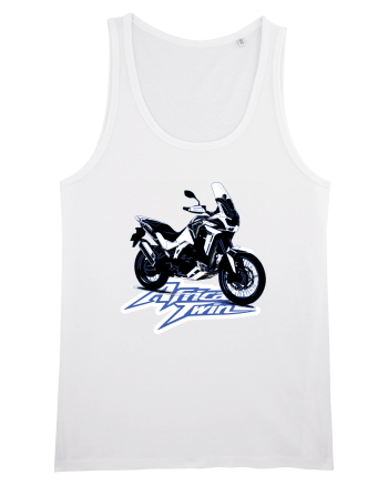 Adventure motorcycles are fun Africa Twin 1 White
