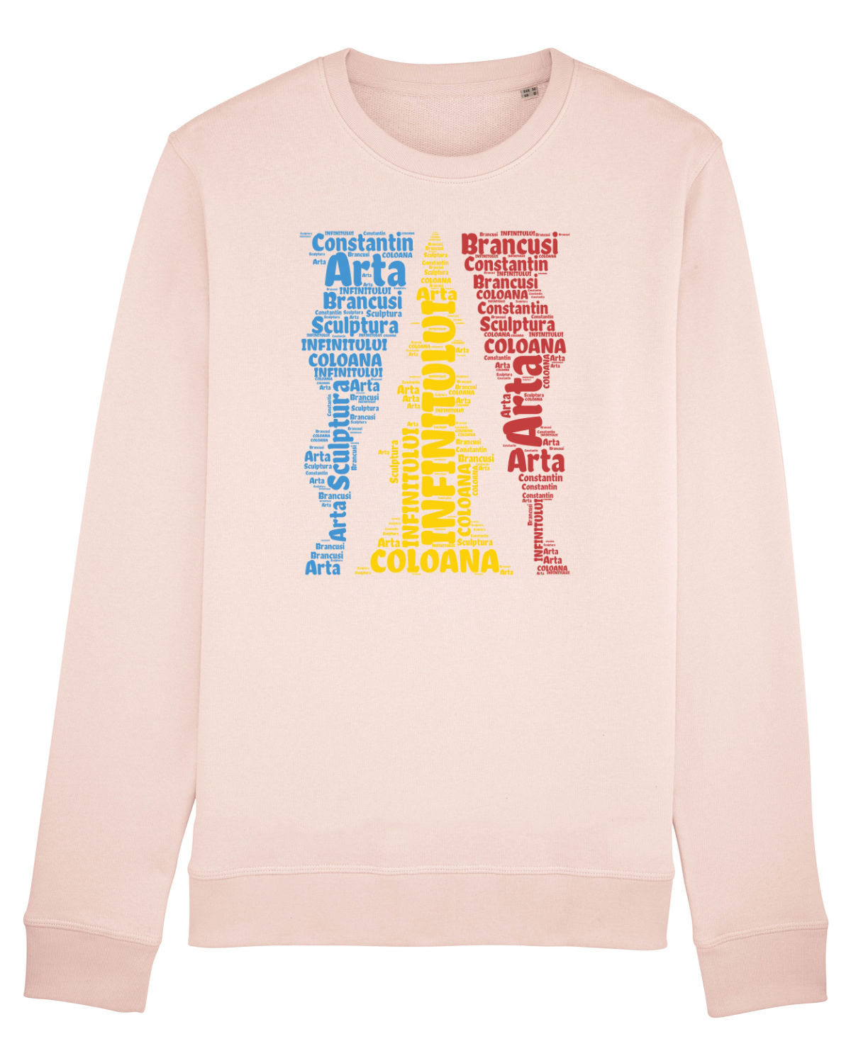 Bluză mânecă lungă Unisex Rise Candy Pink