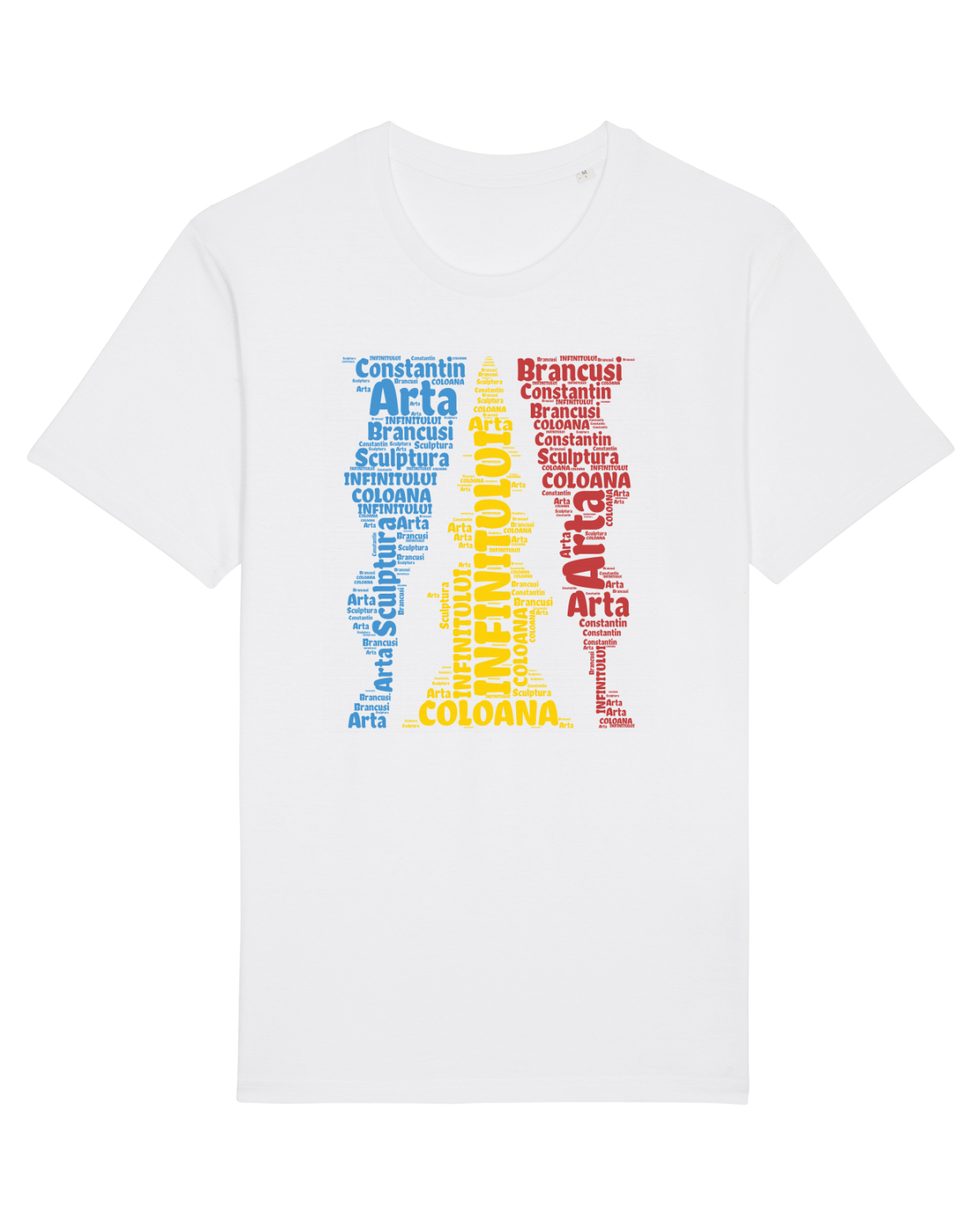 Tricou mânecă scurtă Unisex Rocker White